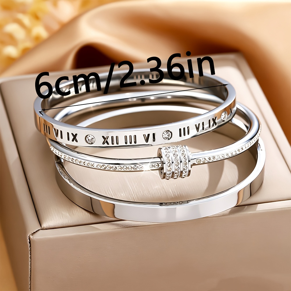 Women's Waterproof Stainless Steel Bracelet, Stacking Gift